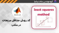 کد روش حداقل مربعات در متلب